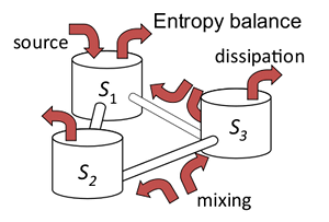 Statistical entropy analysis for complex structures
